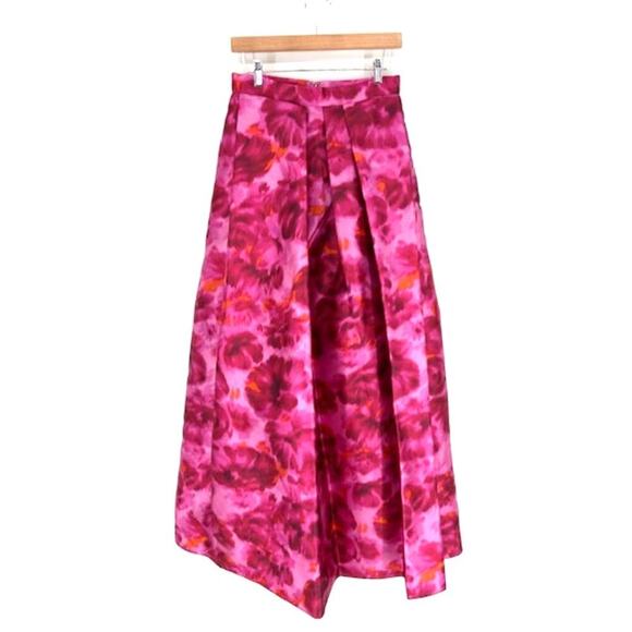 SACHIN + BABI “Ava” Maxi Skirt with Pockets in Floral Pink Watercolor – 6 NWT - Picture 2 of 9